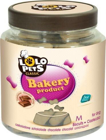 Lolo Pets Classic Biscuits - Chocolate bones in M jars - 210g