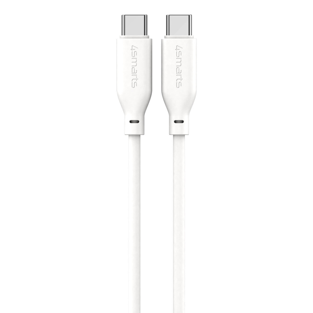 4smarts 468761 - 1.5 m - USB C - USB C - USB 2.0 - 480 Mbit/s - White