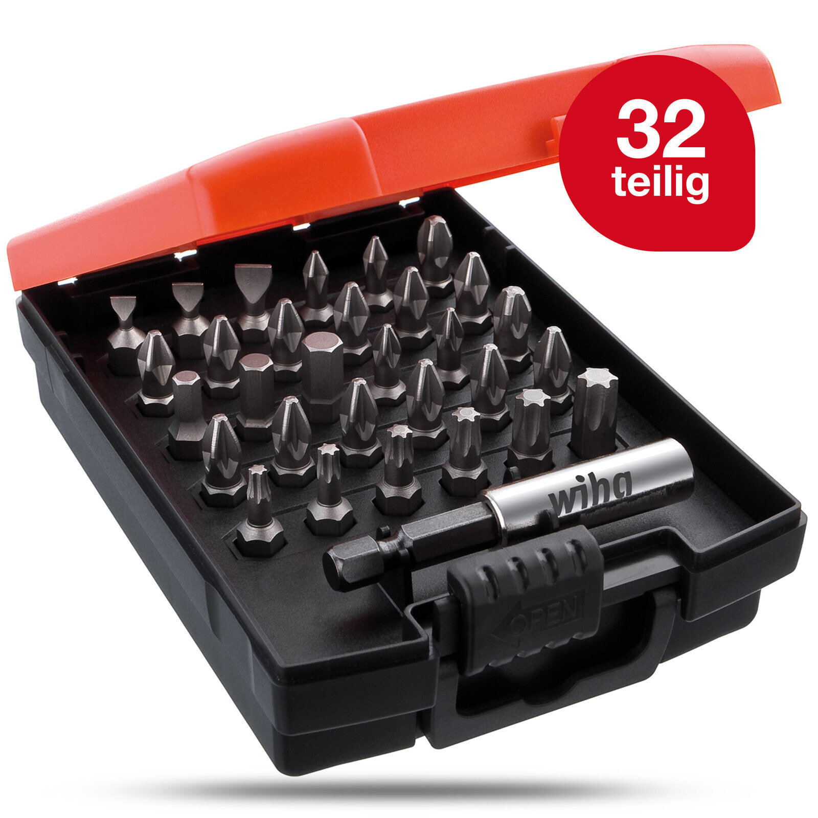 Wiha Bit Set Standard 25 mm gemischt 31-tlg. 1/4