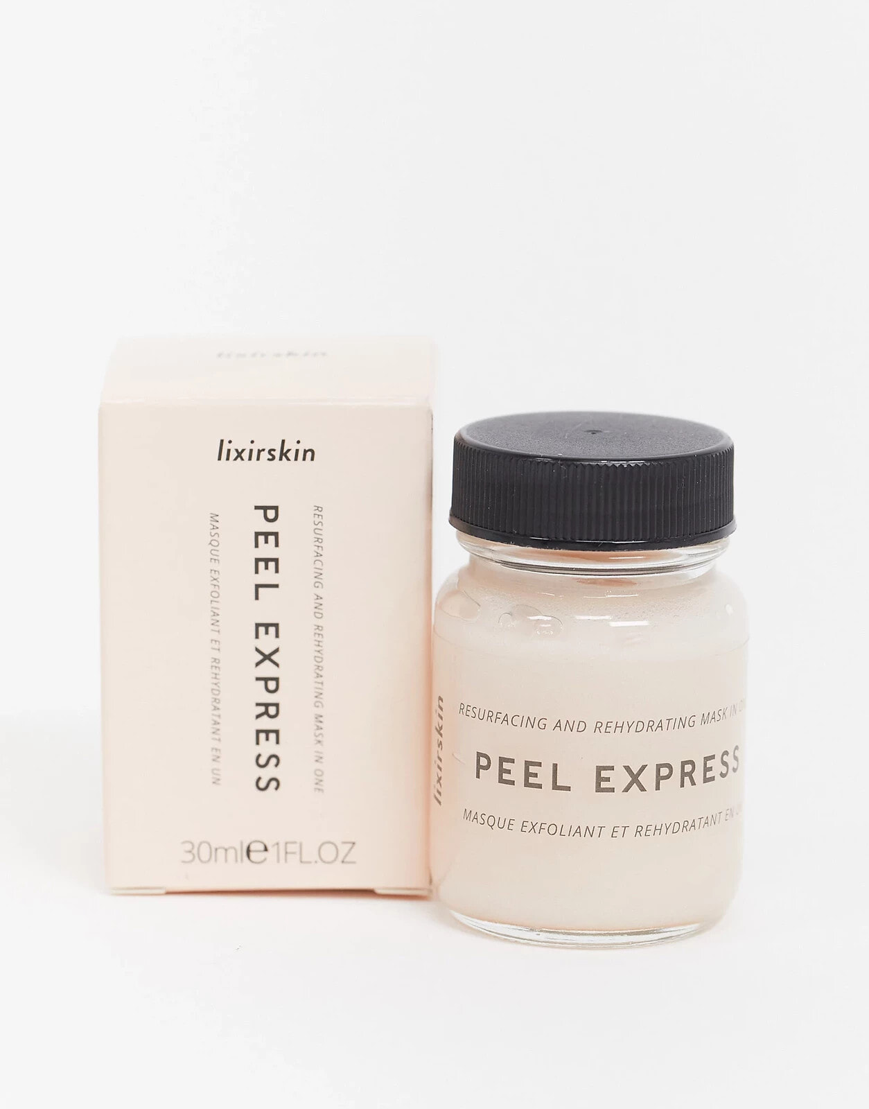 Lixirskin Peel Express – Hauterneuernde, feuchtigkeitsspendende Gesichtsmaske, 30 ml