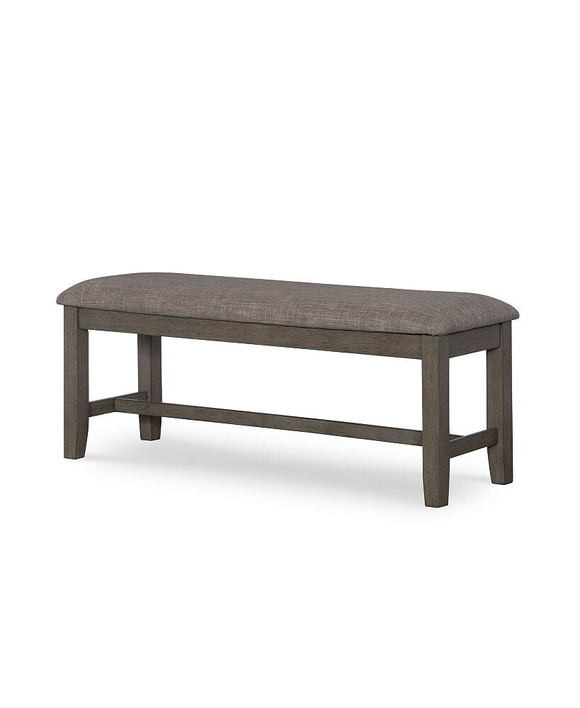 Home Furniture Outfitters allston Park Gray Farmhouse Bench