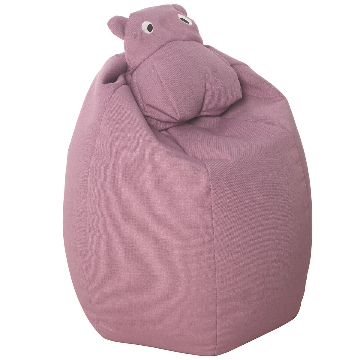 Pouffe Alexandra House Living Pink Acrylic Plastic Melamin Hippopotamus 58 x 65 x 58 cm