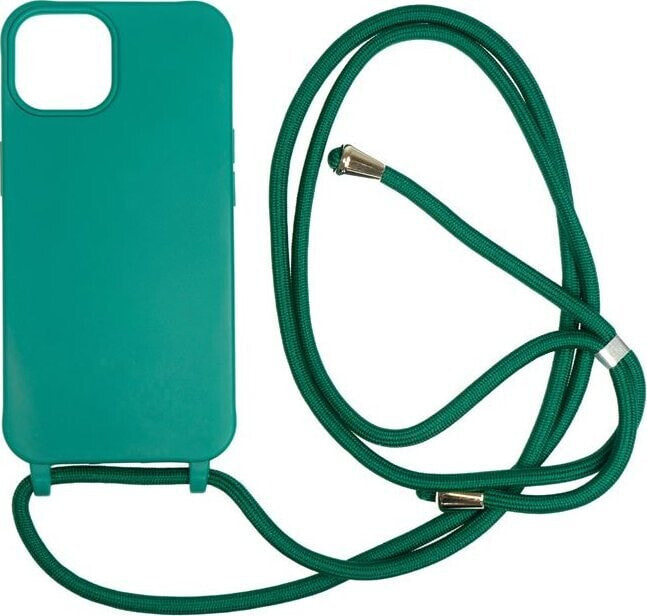 MOBILE ORIGIN Etui Lanyard Dark green - iPhone 14