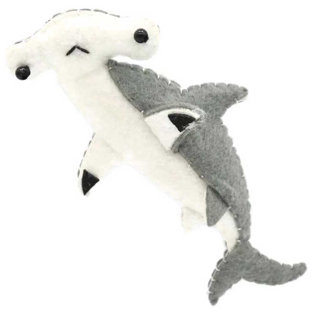 DIVE INSPIRE Mocha Hammerhead Shark Magnet