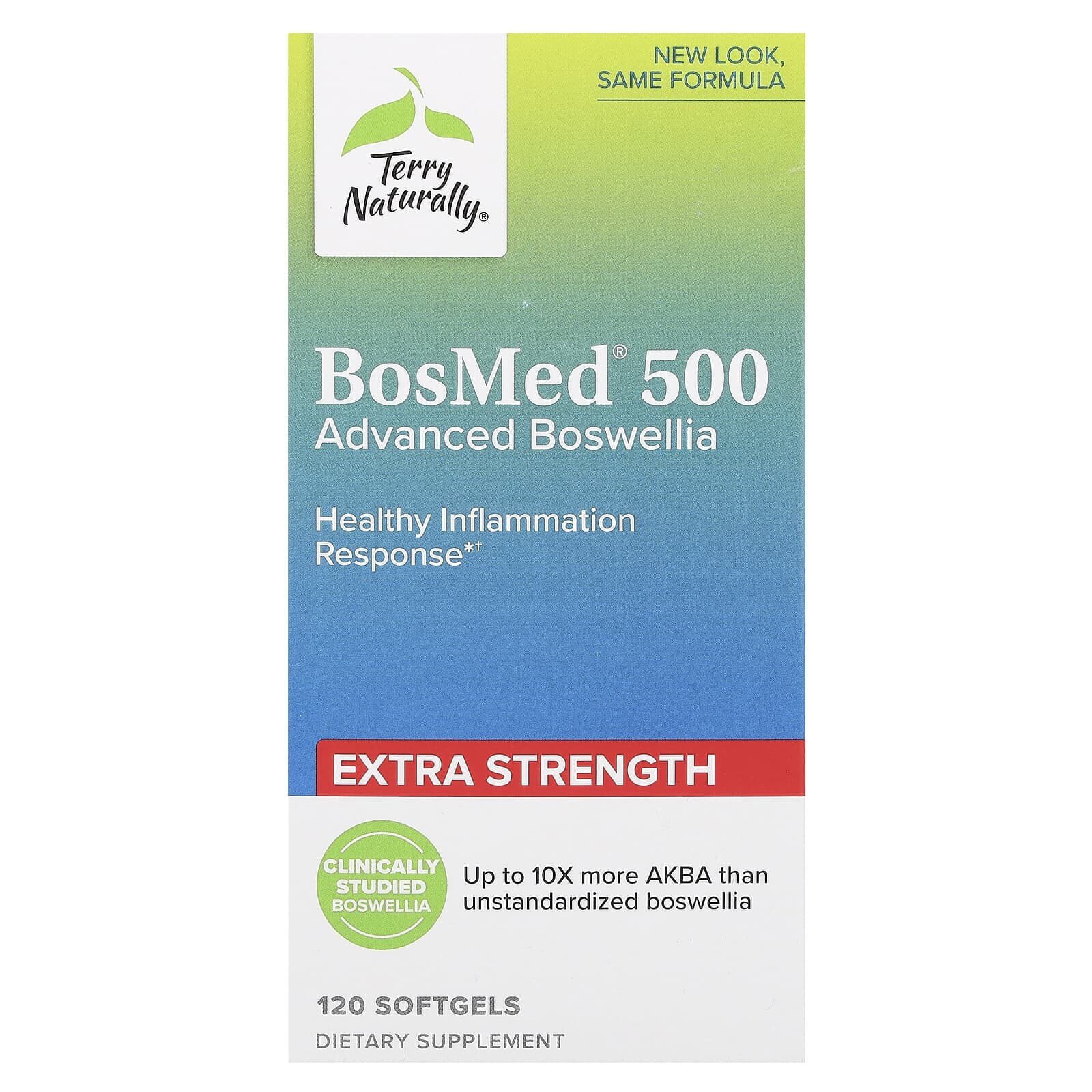 BosMed 500, Advanced Boswellia, Extra Strength, 120 Softgels