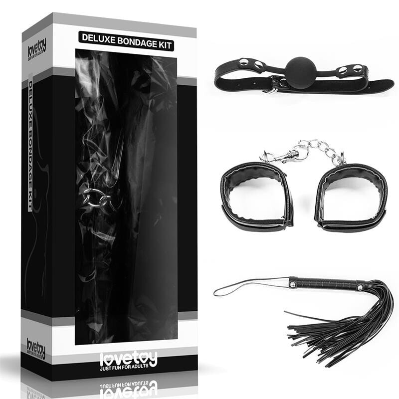 Набор для БДСМ LOVETOY Bondage Kit Deluxe Negro