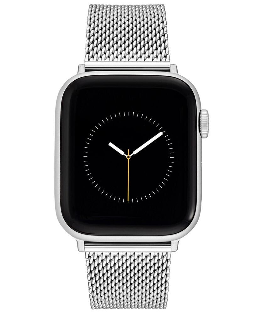 Vince Camuto men's Silver-Tone Stainless Steel Mesh Band 42mm, 44mm, 45mm, Ultra 49mm Apple Watch