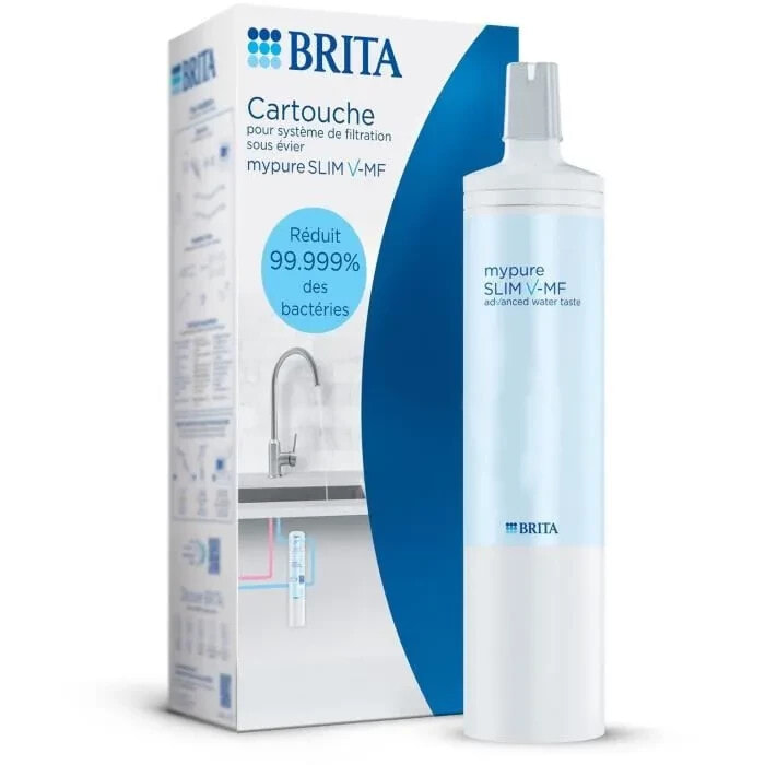 Filterkartusche - BRITA - Mypure SLIM V-MF - 8000 L gefiltertes Wasser / 12 Monate - 3 Filterstufen