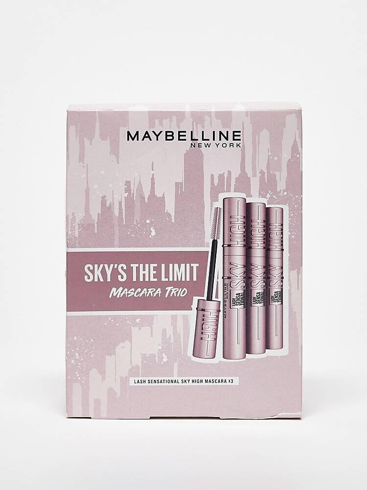 Maybelline New York – Sky's The Limit – Geschenkset: Sky High Mascara-Trio (spare 26%)