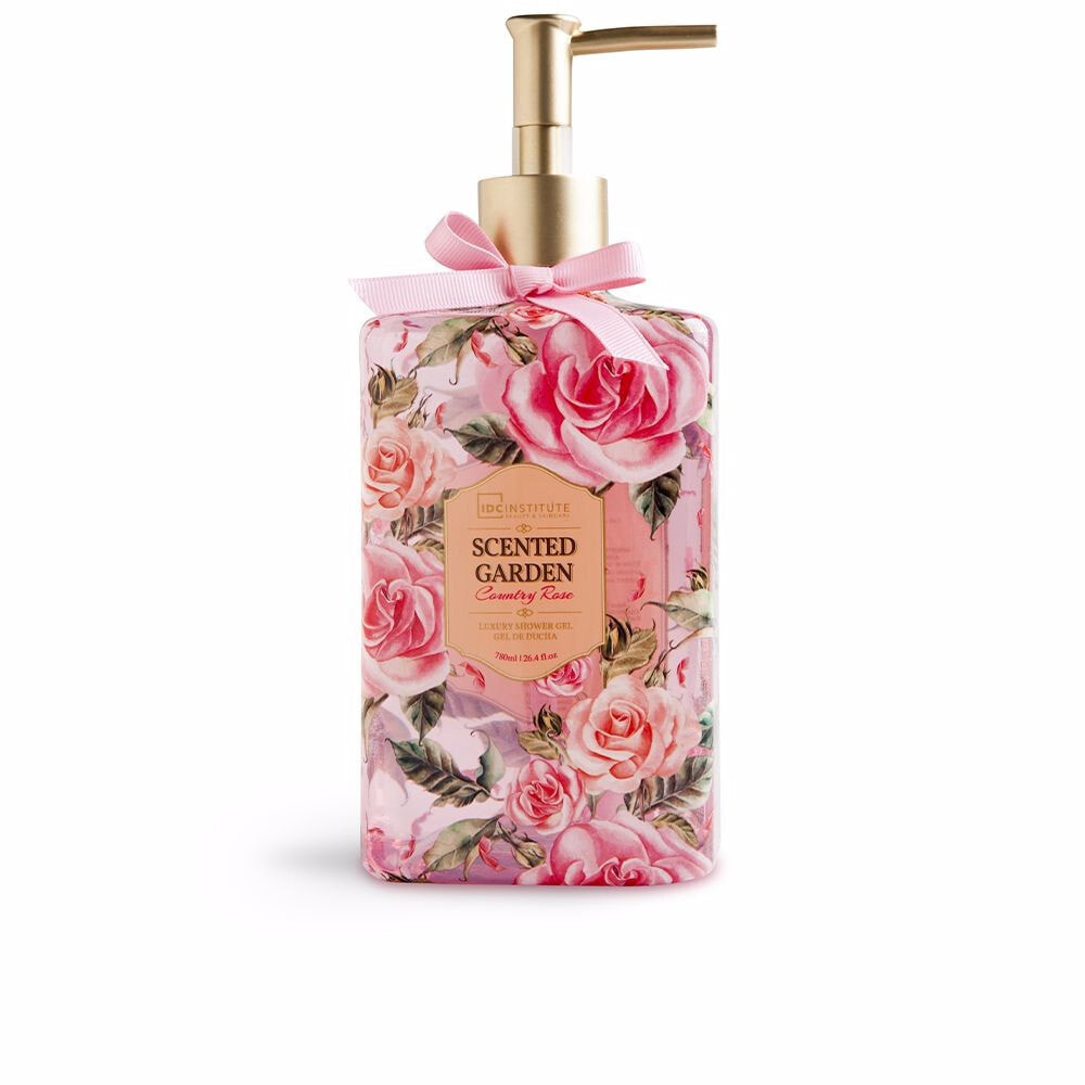 Средство для душа IDC Institute SCENTED GARDEN shower gel #country rose 780 ml