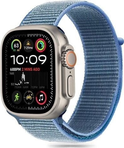 Tech-Protect TECH-PROTECT NYLON APPLE WATCH 6 / 7 / 8 / 9 / 10 / SE (40 / 41 / 42 MM) BABY BLUE