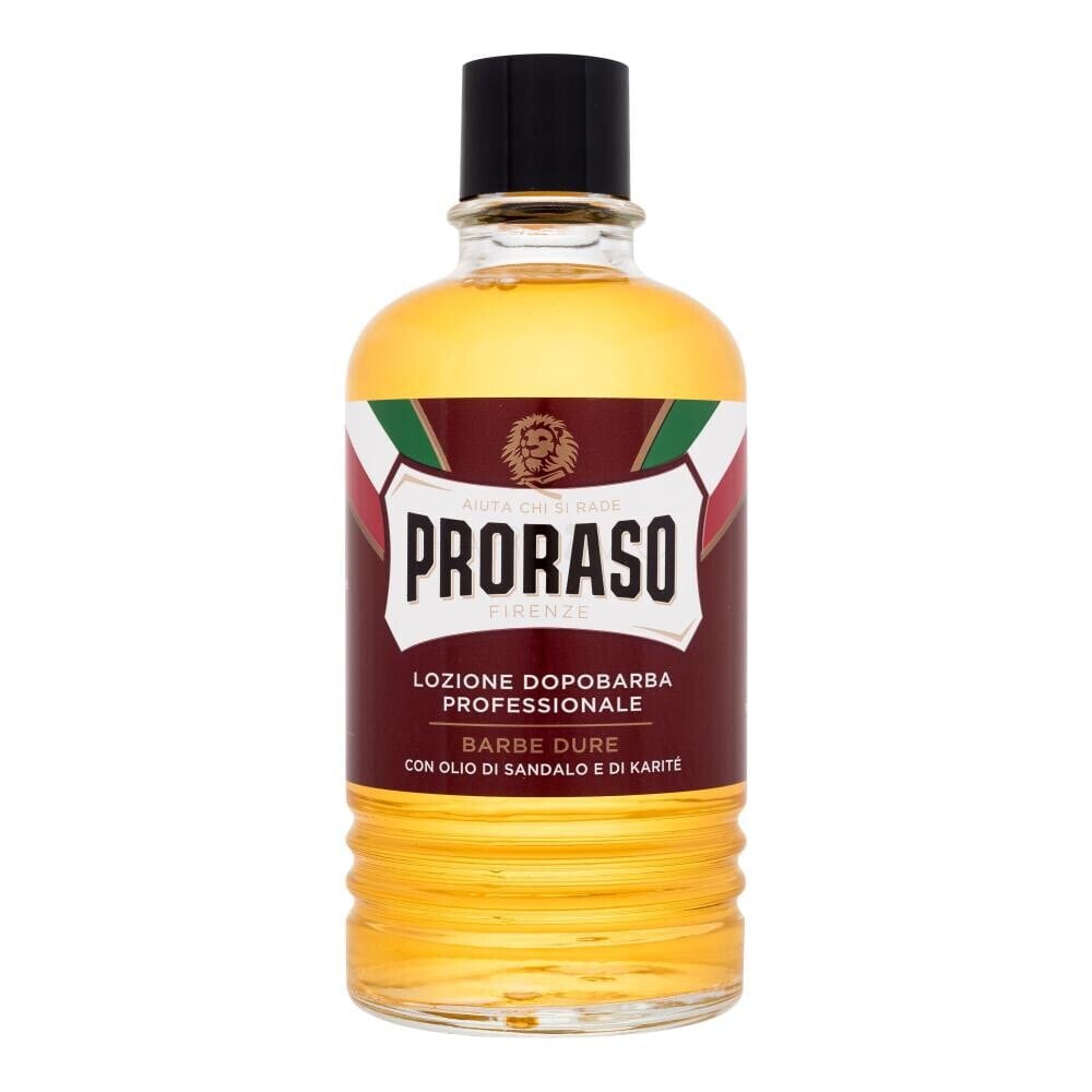 PRORASO Red After Shave Lotion 400 ml rasierwasser für Herren