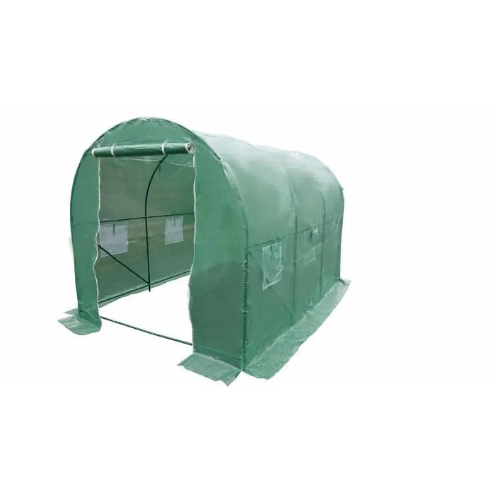 Tunnel Garden Greenhouse - 6 m2 - 140 g polyethylene canvas & 18 mm diameter steel tube