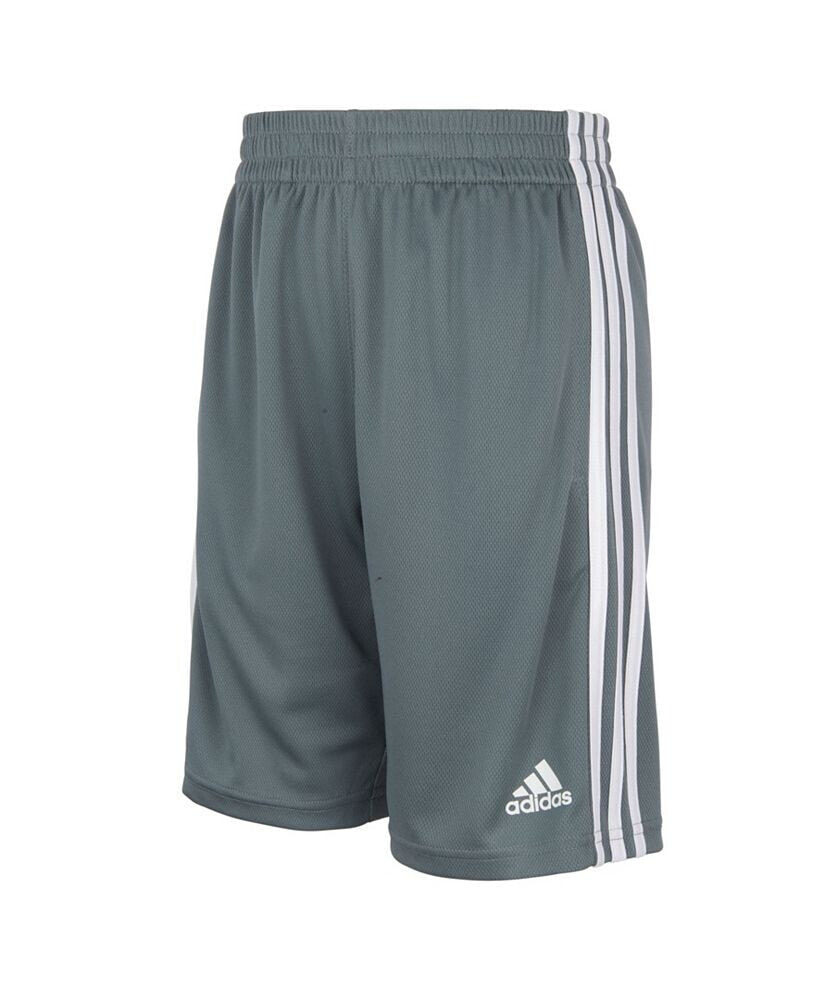 adidas toddler and Little Boys Classic 3-Stripes Shorts