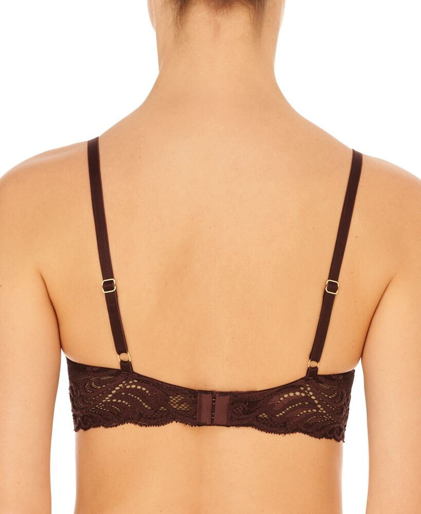 Natori feathers Contour Plunge Lace-Trim Bra 730023 Color: Brown; Size:  30B: Buy Online in the UAE, Price from 241 EAD & Shipping to Dubai