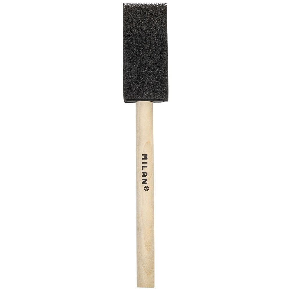 MILAN Black Sponge Brush Series 1321 25 Mm