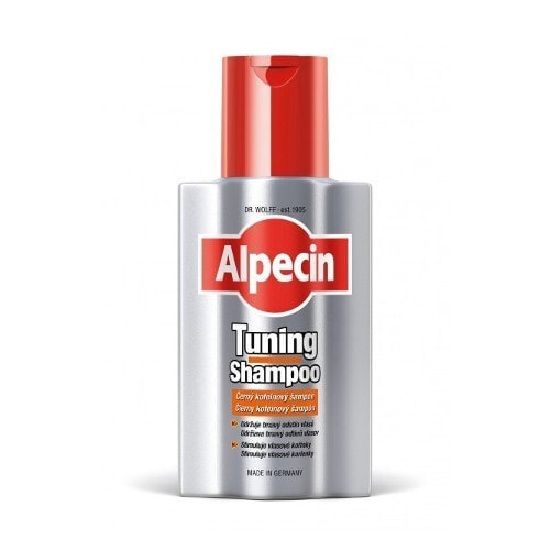 Alpecin Tuning Black Caffeine Shampoo Шампунь с интенсивными пигментами против седины  200 мл
