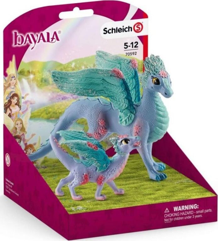 Figurka Schleich Kwiecisty smok i dziecko