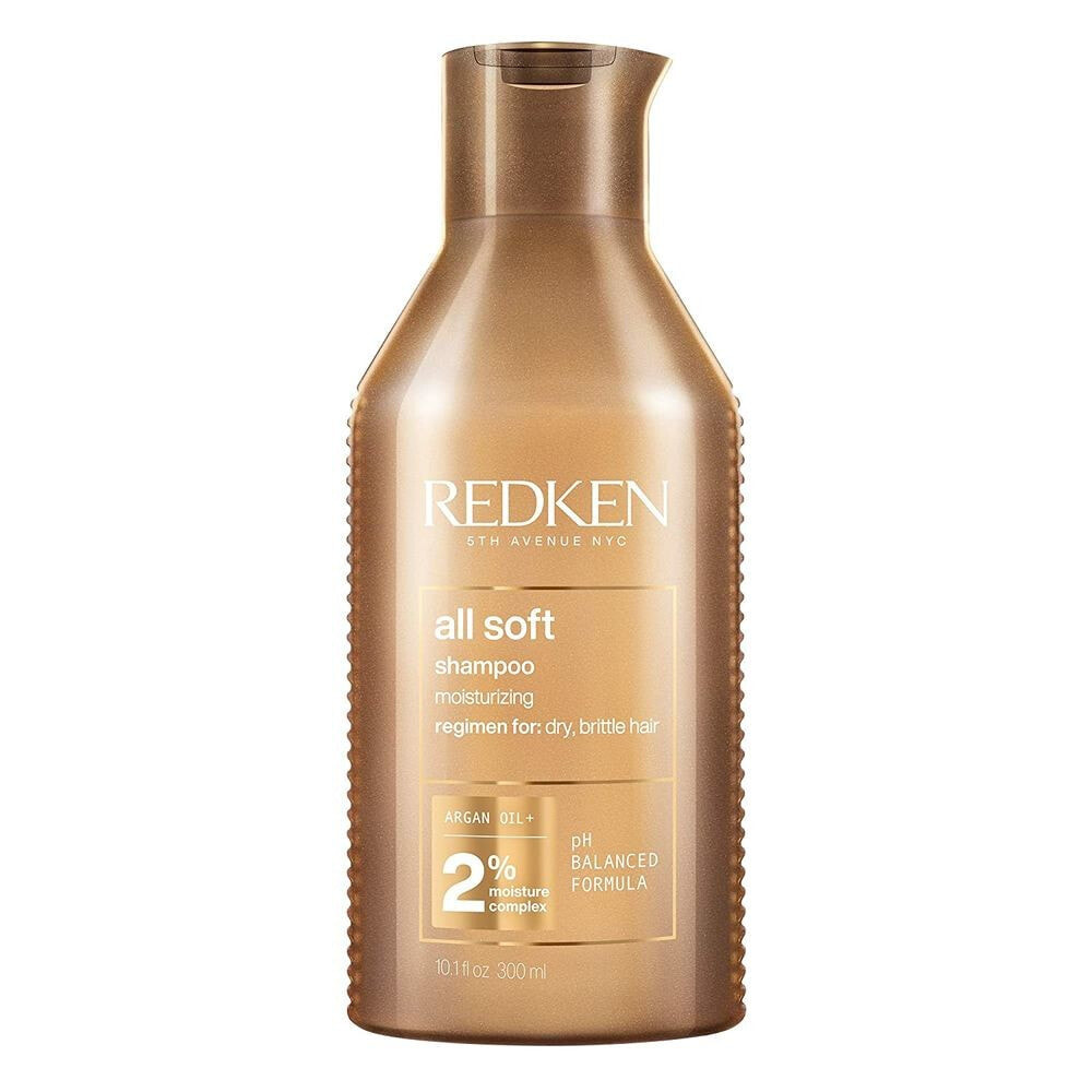 Redken All Soft Shampoo Смягчающий шампунь с аргановым маслом для сухих и жестких волос 500 мл