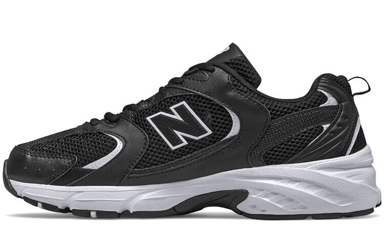 New Balance NB 530 休闲 低帮 跑步鞋 男女同款 白黑色 D宽 / Кроссовки New Balance NB 530 D MR530SD