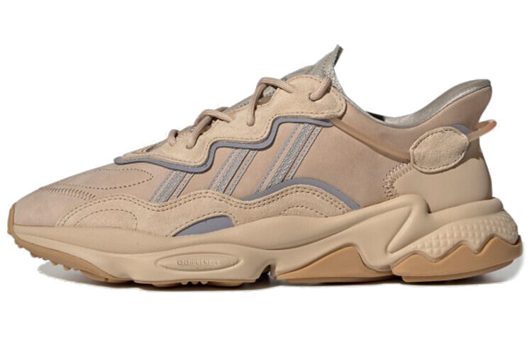 adidas originals Ozweego pale nude 复古 防滑轻便 低帮 运动休闲鞋 男女同款 棕色 / Кроссовки Adidas originals Ozweego pale nude EE6462