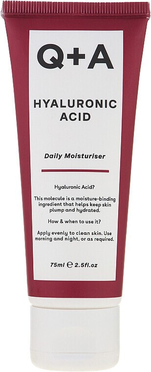 Feuchtigkeitscreme mit Hyaluronsäure - Q+A Q+A Hyaluronic Acid Daily Moisturiser