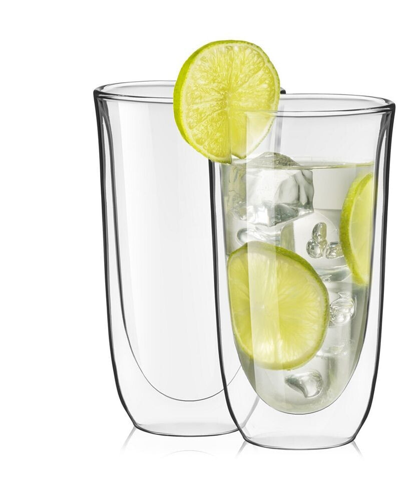 Spike Double Wall Glasses Set of 2