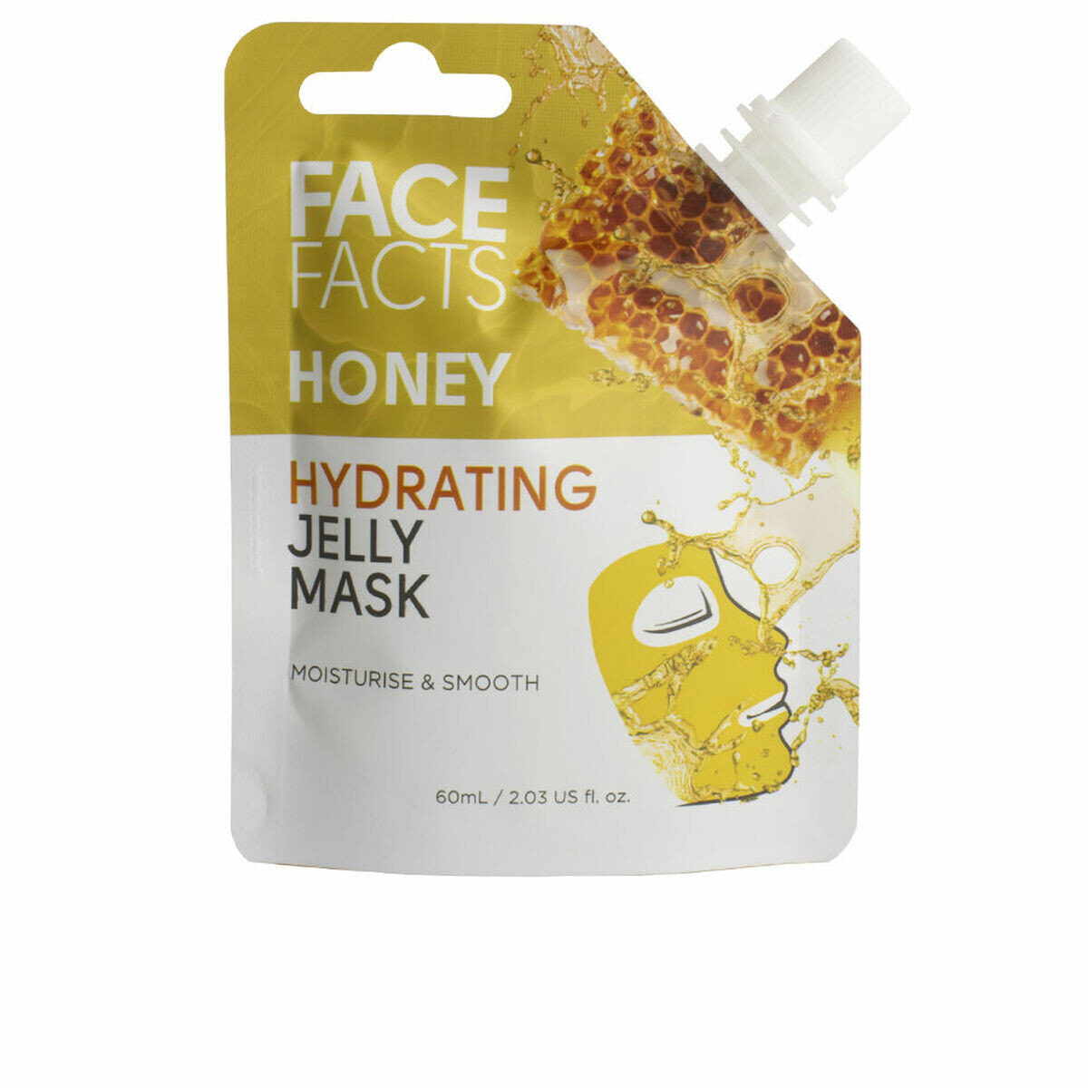 Facial hydrating mask. Pure line nature Gel-Mask for face 1.