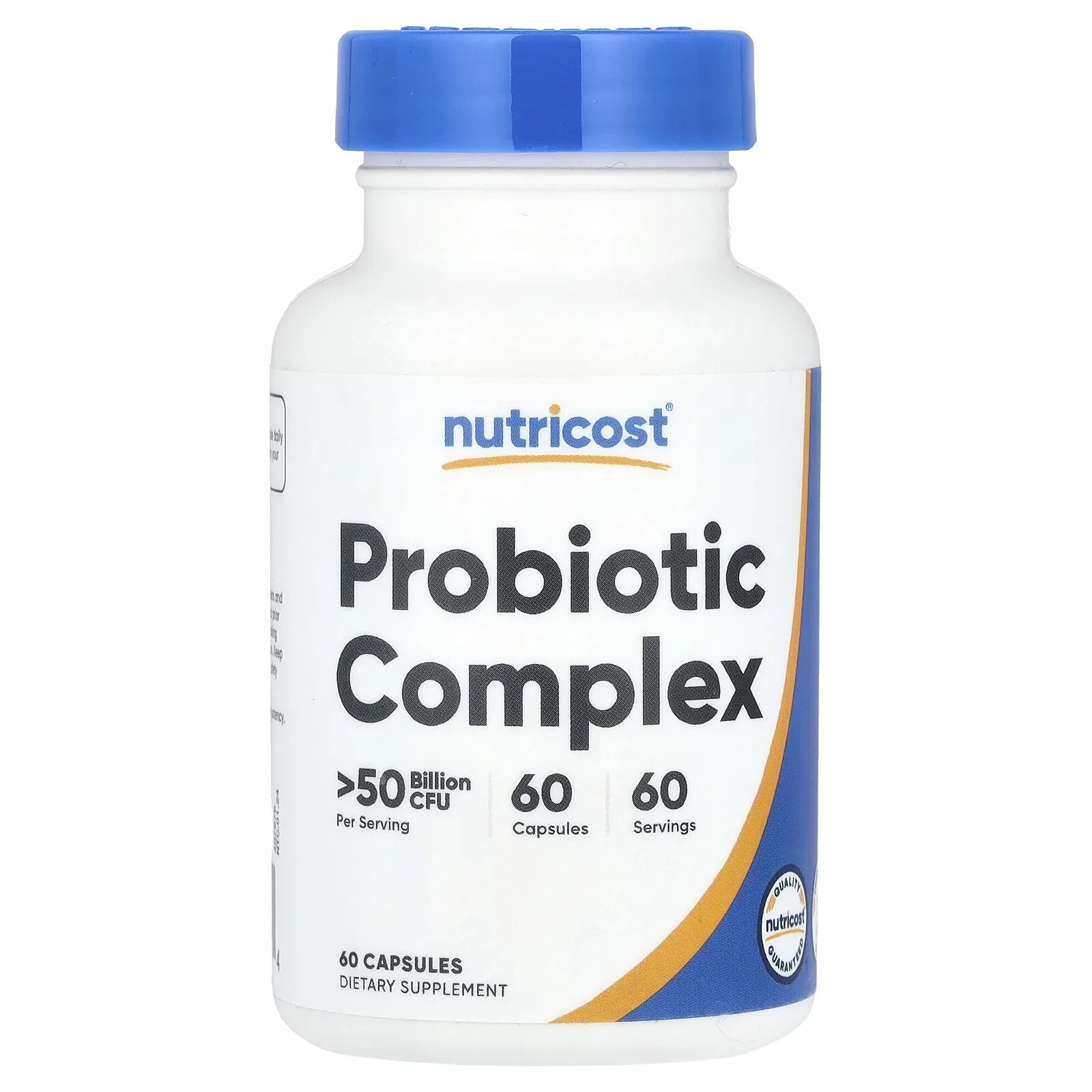 Probiotic Complex, >10 Billion CFU, 60 Capsules