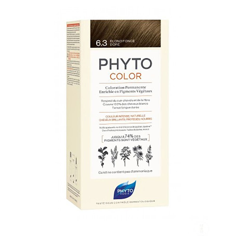 PHYTO Permanent 6.3 Golden Dark Blonde