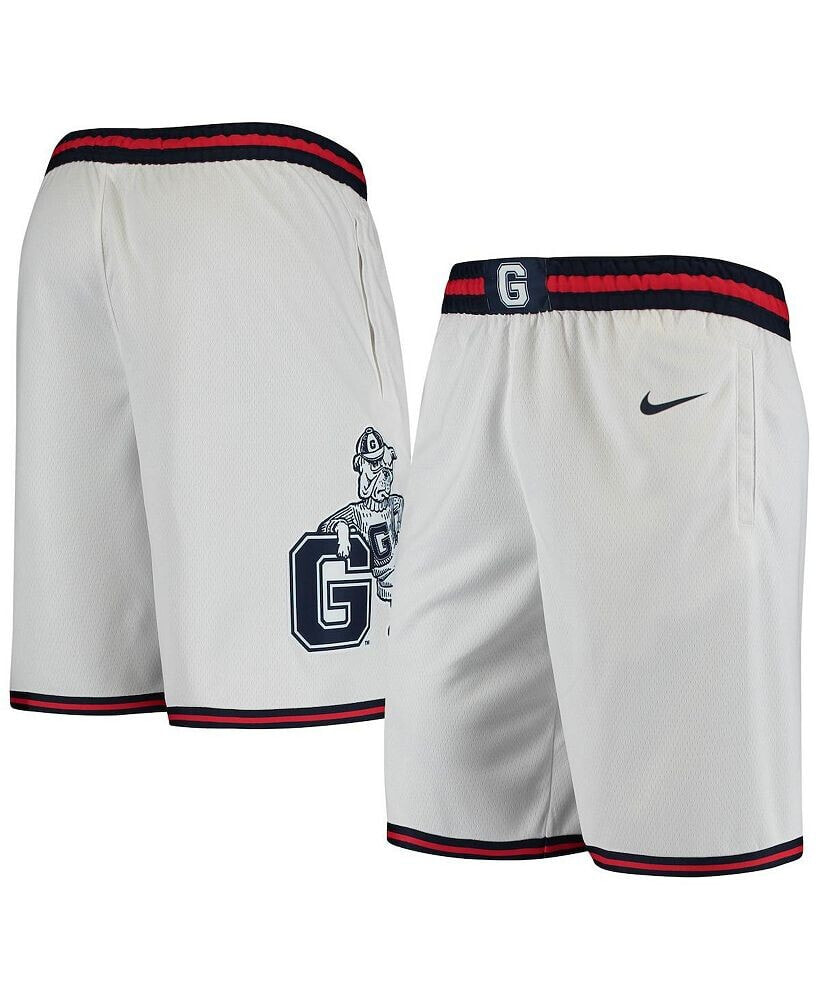 Nike men's White Gonzaga Bulldogs Limited Basketball Performance Shorts