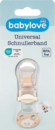 Schnullerband universal creme, 1 St