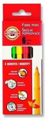 Koh I Noor Markers 6 Colors (295008)