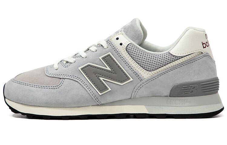 New Balance NB 574 复古 透气轻便 低帮 跑步鞋 男女同款 灰色 / Кроссовки New Balance NB 574 U574AL2