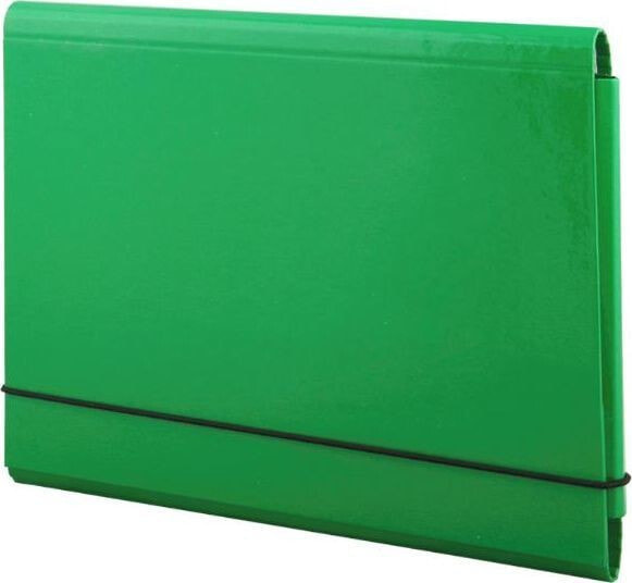 Penmate Folding folder A4 with a green elastic band