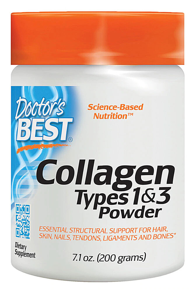 Doctor's Best Collagen Types 1 & 3 Powder Коллаген I и III типов в порошке 200 г