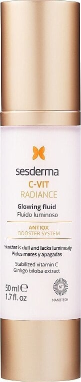 Antioxidatives und Leuchtkraft steigerndes Gesichtsfluid mit Vitamin C - SesDerma Laboratories C-Vit Radiance Glowing Fluid