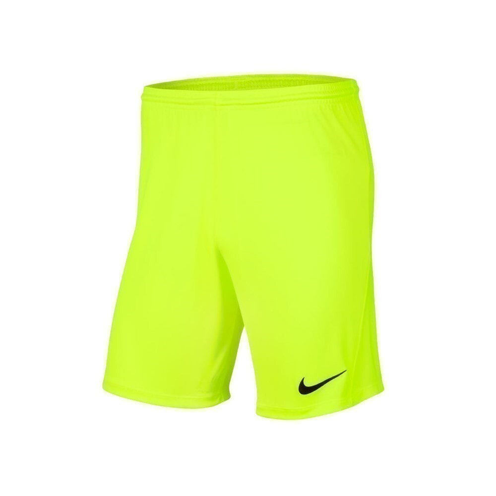 Мужские шорты спортивные зеленые футбольные Nike Dry Park III