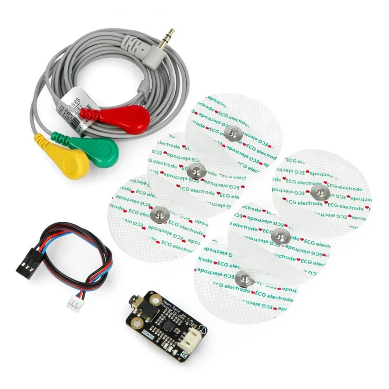 DFRobot Gravity: Analog Heart Rate Monitor Sensor (ECG) For Arduino