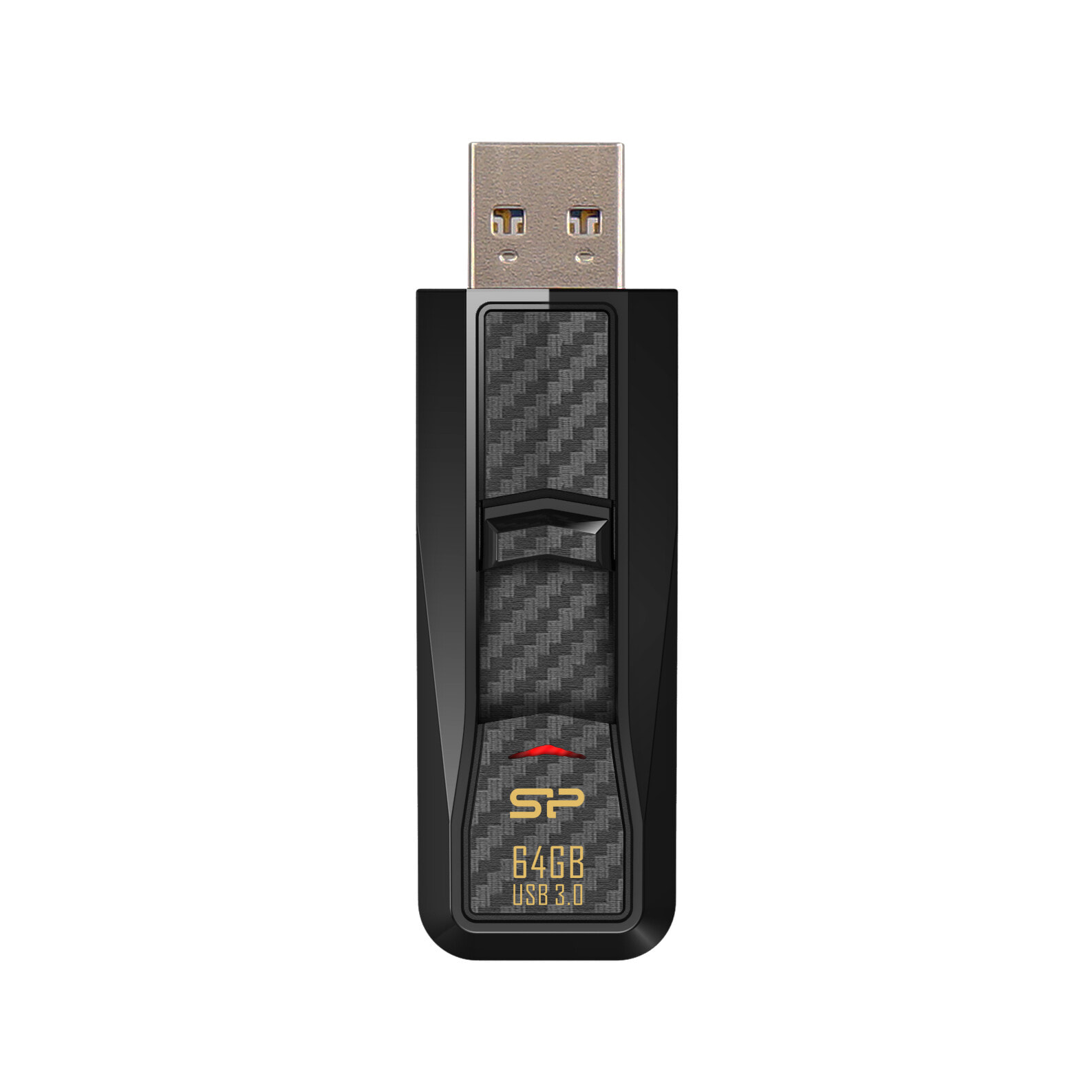 Silicon Power Blaze B50 USB флеш накопитель 64 GB USB тип-A 3.2 Gen 1 (3.1 Gen 1) Черный SP064GBUF3B50V1K