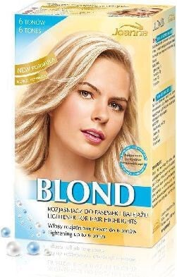Краска для волос Joanna Rozjaśniacz Blond do pasemek 6 tonów