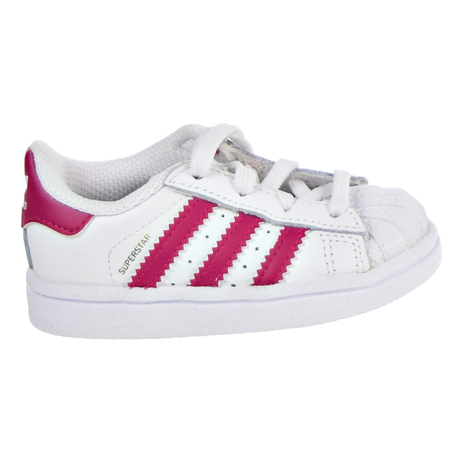 Adidas Superstar I Toddler's Shoes White-Pink BB9077