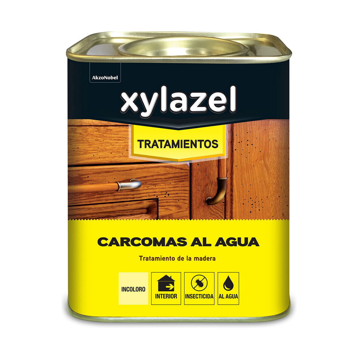 Surface protector Xylazel Wood Woodworm 750 ml Colourless
