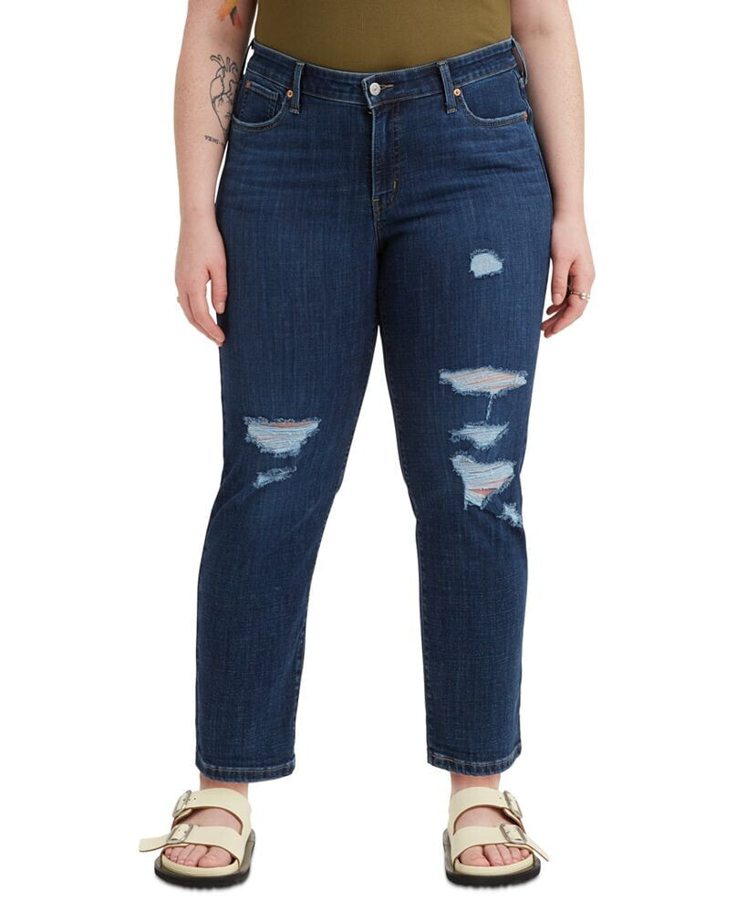 Levi's trendy Plus Size Boyfriend Jeans