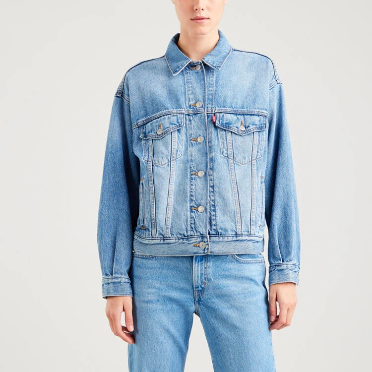 Levis Denim Jackets Women's Blue