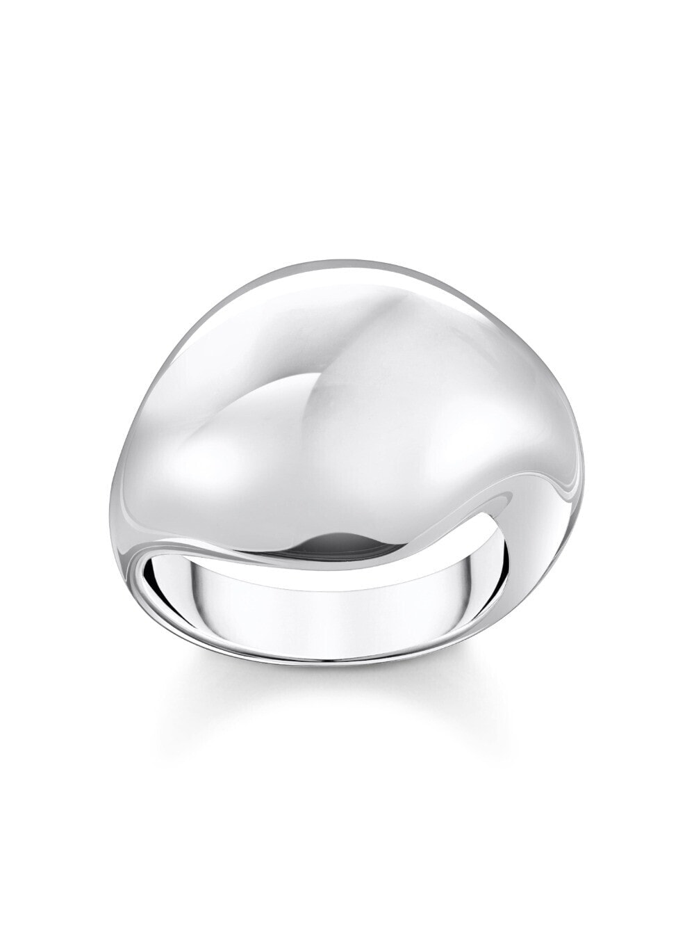 Thomas Sabo TR2470-001-21-56 Bold - Silver Ring in organic drop shape Ladies