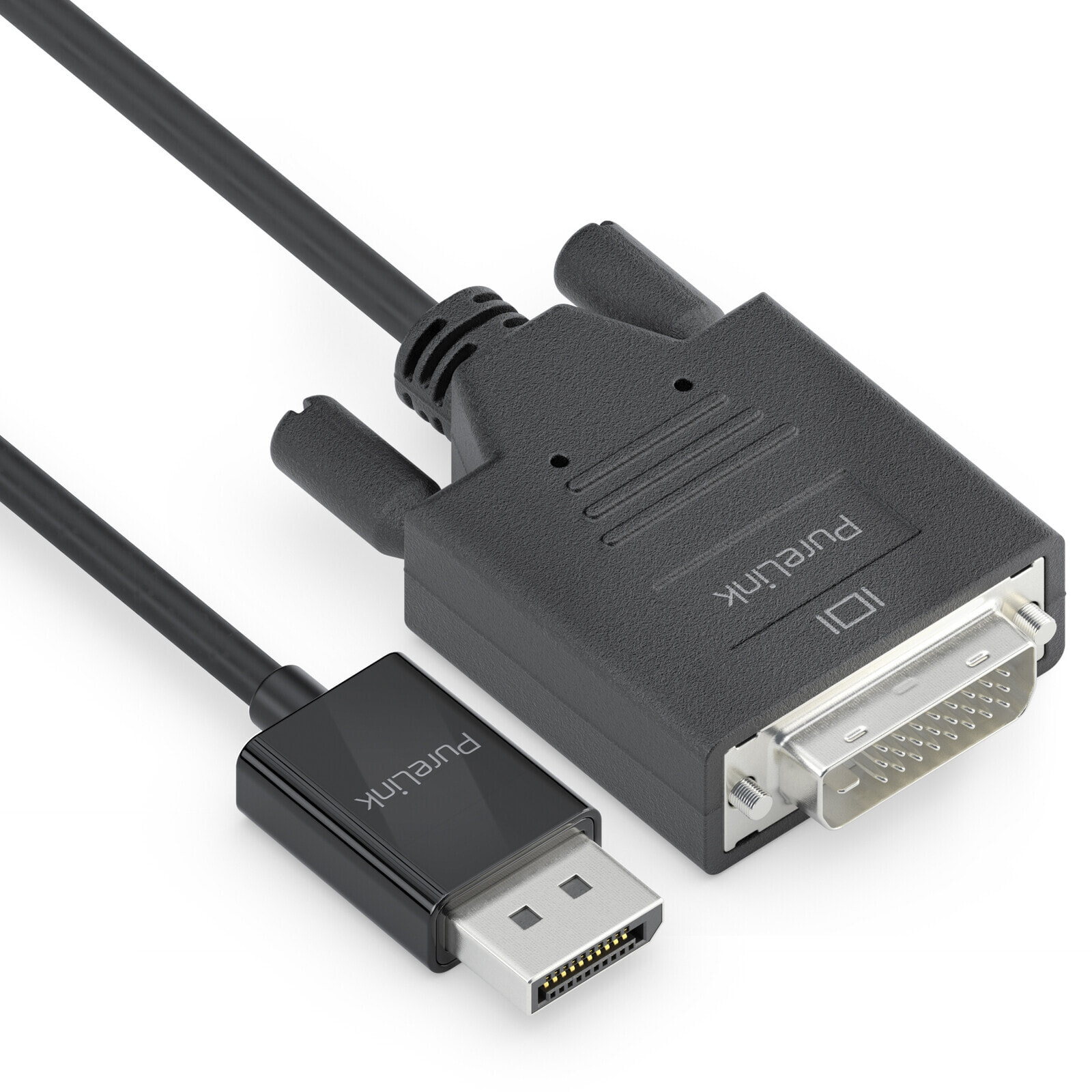 PureLink IS2011-020 - 2 m - DisplayPort - DVI-D - Male - Male - Straight