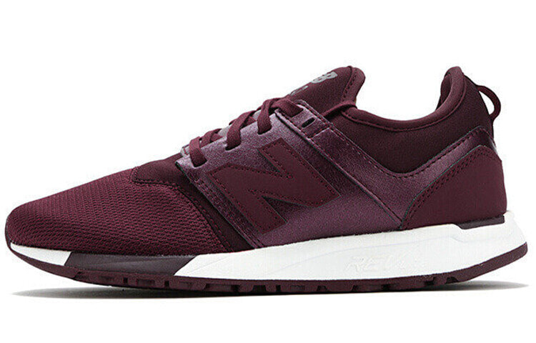 New Balance NB 247 低帮 跑步鞋 女款 酒红 / Sport Shoes New WRL247HK