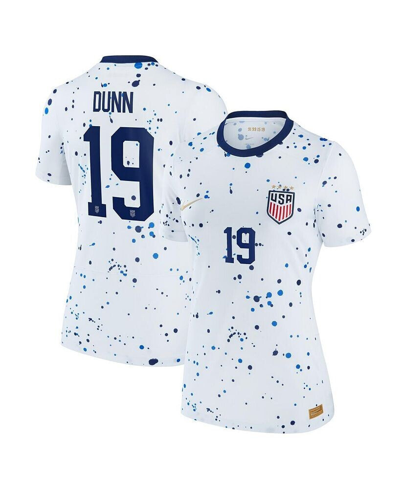 Nike women's Crystal Dunn White USWNT 2023 Home Replica Jersey