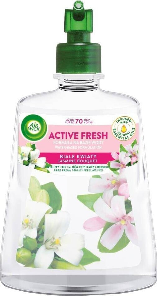 Air Wick Active Fresh wkład do automatycznego odświeżacza powietrza Białe Kwiaty 228ml